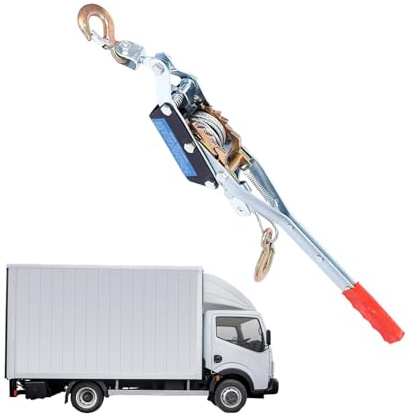 Lever Hoist, Heavy duty tensioning device, Steel cable component, Versatile utility apparatus, Adult necessity, Perfect for Load securing mechanism, Construction project purchase