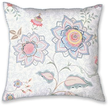 Pip Studio Mumbai Morning Kissen blau 53x53cm (1 Stück)
