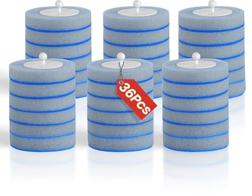 36 Count Disposable Toilet Brush Refill Pads