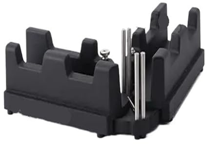 Saw Mitre Box Misuratore di smussi e scatola for tagli obliqui 2 in 1 Strumento misurazione for angolo taglio for battiscopa per Lavori di Architettura e Artigiani