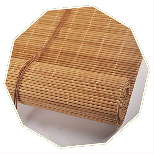 Jolan Sun-shading Bamboo Blinds,60cm 80cm 100cm 135cm 145cm Wide Bamboo Roller Shades,roll Up Curtain With Lifters,roman Blinds,for Indoor Outdoor,W×H-80x140cm/31.5x55in