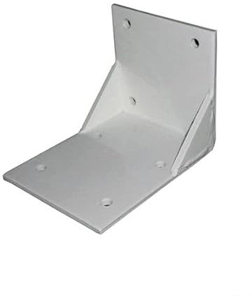 Eclipse, supporto per tenda da sole a cassetta, a soffitto, a parete, a trave, adattatore per braccio articolato e tenda da sole a cassetta, colore bianco e grigio basalto, fissaggio: montaggio a