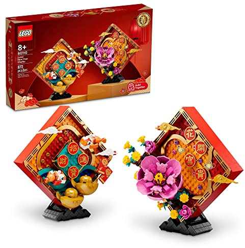 LEGO Présentoir du Nouvel An lunaire 80110 - Jeu de construction - Pour enfants, garçons et filles à partir de 872 pièces