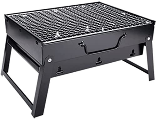 Gasgrill, Outdoor-Grill, Haushalt, faltbar, Holzkohle, tragbar, Mini-Grill, Holz, BBQ-Herd für Zuhause, Garten, Camping, Picknick, Party, Strand