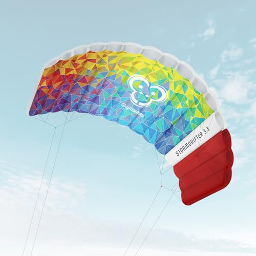 Skymonkey Stormdrifter, Vierleiner Lenkmatte, Ready to Fly - Verschiedene Größen - 230cm, 330cm, 430cm Spannweite