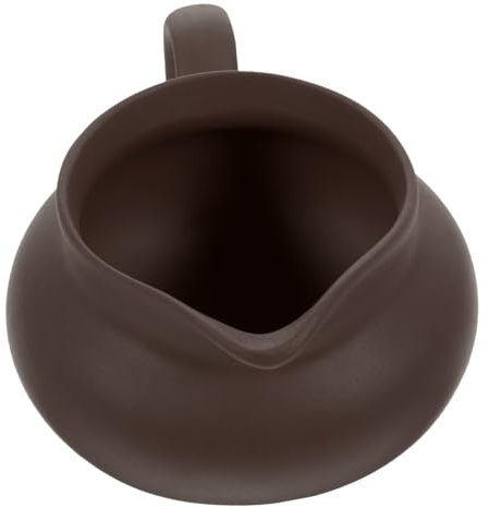 BESTonZON Lattiera Ceramica Vintage Con Beccuccio Unico Per Salsa Condimenti e Servizio Al Ristorante Leggera e Facile Da Usare Per Buffet e Feste