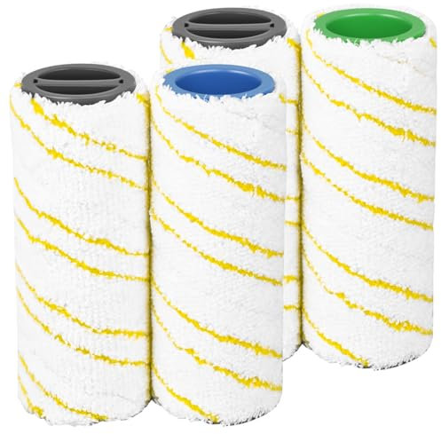 RUKHOOL Spazzola a Rullo Per Kärcher FC7 FC5 FC3 EWM2 FC3D Ricambi Spazzole Rulli di Ricambio Spazzole Accessori Lavapavimenti Eettrico per Pavimenti Duri Ricambi No. 2.055-007.0/2.055-006.0