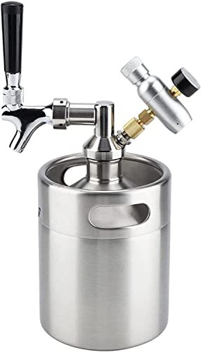 Brassage à domicile 2L robinet pressurisé brassage à domicile artisanat distributeur de bière Growler Mini fût de bière système Bar accessoires