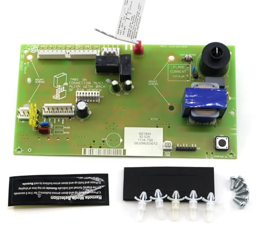 QHHR 013464F PC-Board-Steuerung für Temperatur, kompatibel mit Raypak Digital Gasheizgerät Modell 185B, 265B, 335B, 405B, 206A, 266A, 336A, 406A, 207A, 267A, 337A und 407A