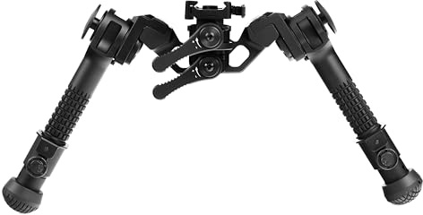 UTG® Goliath™ Bipod, 6 - 8, Picatinny (SKU: TL-BPFS03Q):, Schwarz