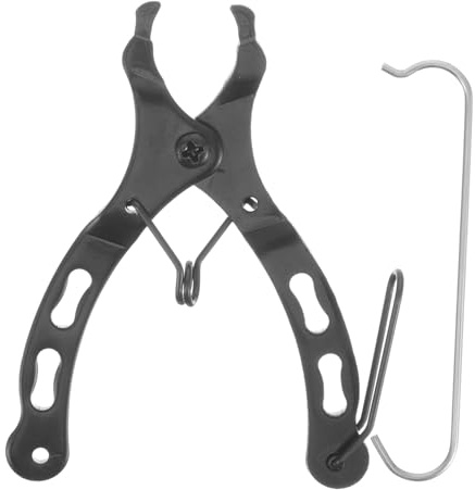 HOLIDYOYO Alicates para Instalación y Reparación Rápida Cadena de Bicicleta para de Acero Negro, Herramienta Resistente en Ciclismo