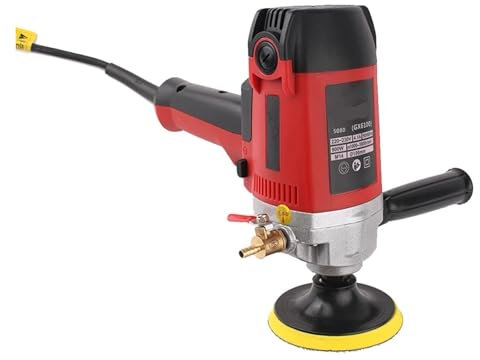 TIEOAXFT Máquina pulidora de Agua Vertical 220, Molino de Agua de 900W, máquina pulidora de mármol y Suelo de Piedra