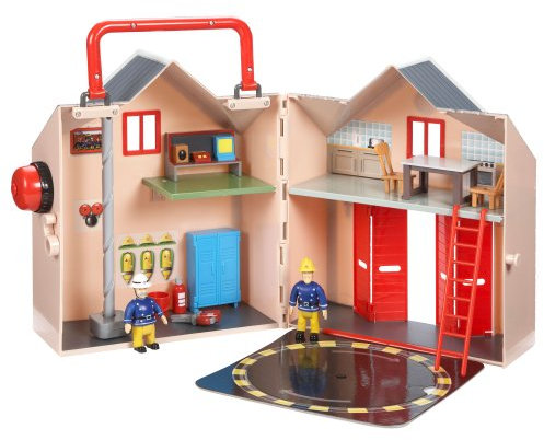 Fireman Sam Deluxe Fire Station Playset