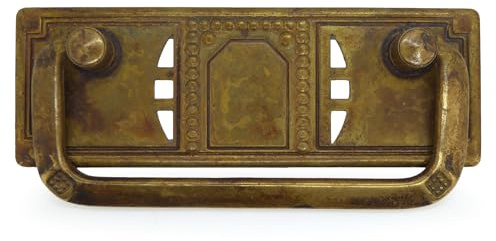Griff Art déco Messing Antik 42 x 97 - Qualität aus Europa seit 1998