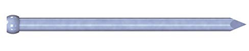 Nägel, Drahtstifte, 1,6 x 30 mm DIN 1152, Stahl, Stauchkopf, verzinkt, blau pass., 500 Stück