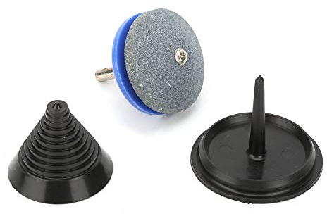 Rasenmäher Klinge Balancer 50mm Schnelle Geschwindigkeit Rasenmäher Klingenschärfer Gartengeräte Bohrer Schleifwerkzeug für die Meisten Bohrmaschinen Handbohrer