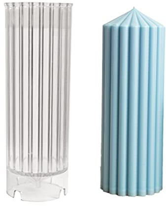 Rvtkak Grobkörnige Form Duftkerzen, geometrische Form, Kunststoff-Formen zur Herstellung von Paraffinwachs und Carnaubawachs.