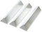 GIRXZYBX 7635 38,9CM Edelstahl flavorizer Bars für Weber Spirit I & II 200 e210 e220 s210 S220, Brennerabdeckung für Wever e210 Aroma zubehör, ersatzteile Flammenverteiler Hitzeschild