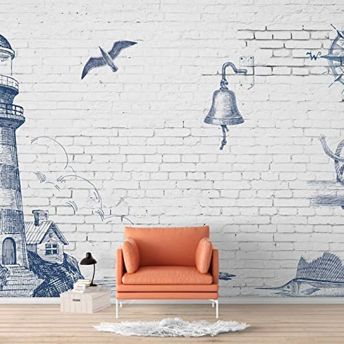 3D Photo Mural Wallpaper Tower Campanula Peel And Stick Removable Wall Poster Tv Background Decorative Wall Decal Wall Art For Kids Room Living Room Bedroom Restaurant Office 400 (W) x 280 (H) cm