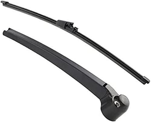 HBZYD Heckscheibe Scheibenwischer Arm & Blatt,Passt für V-W Golf 5 2004-2008 335mm Hinten Wischerarm Scheibenwischer Set