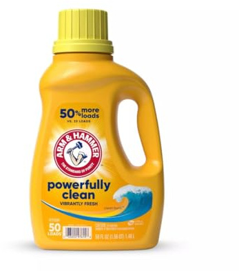Arm & Hammer, Clean Burst Liquid Detergent, 50 Fl Oz