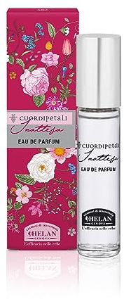 Helan, Inattesa - Parfum Femme aux Notes Orientales et Florales, Eau de Parfum Femme aux Senteurs de Rose et Bergamote, Parfums Femme Légers avec Fragrance Épicée de Safran Made in Italy, 10 ml