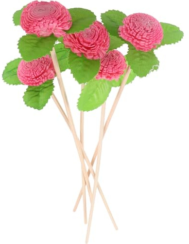 HOMSFOU Aromatherapy Dried Flower Rattan Reed Diffuser Sticks Replacement for Essential Oil Diffuser Home Fragrance Decor Wedding Living Room Ambiance 9.64X1.96X1.18In