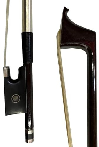 Ersatzbogen für Violine 1 Stück 4/4 Brauner Kohlefaser-Geigenbogen Kohlefaser-Bogen Pferdehaar-Geigenbogen-Zubehör