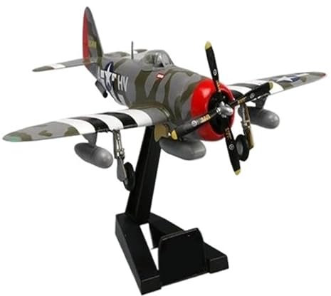 XENITE Ferngesteuertes Flugzeug 37288 1/72 USAF P-47D P47 Thunderbolt Fighter Zusammengebautes Fertiges Militärisches Statisches Kunststoffmodell