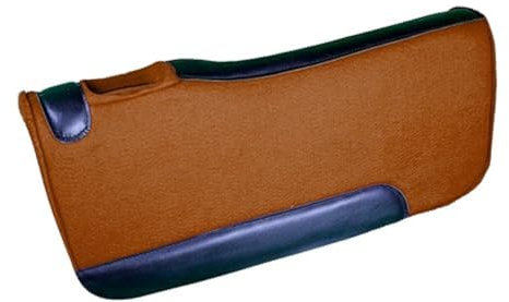 EQUIGEAR Westernpferd-Filzpad/Konturpad aus hochwertigem Wollfilz in den Größen 32 x 32 Zoll und 30 x 30 Zoll A01 (32X32)