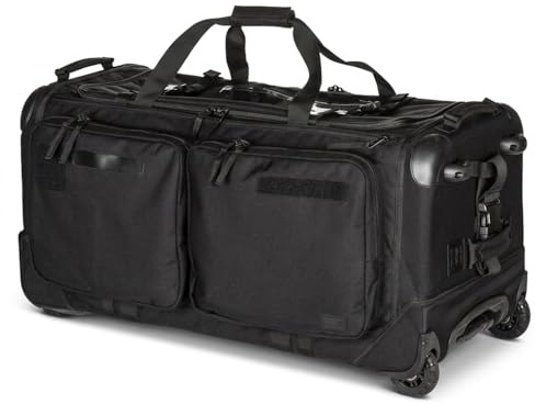 5.11 Tactical Soms 3.0 Large Duty Rolling Duffle Bag Luggage 126L, Black
