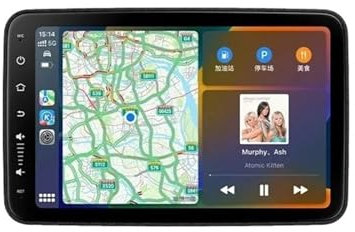 MZZYG Lecteur DVD de Voiture Appuie-tête Moniteur Tablette sans Fil Auto Voiture Siège Arrière Lecteur Vidéo FM Entrée Bluetooth Écran Tactile Complet(Android 12 1G-32G 1P)
