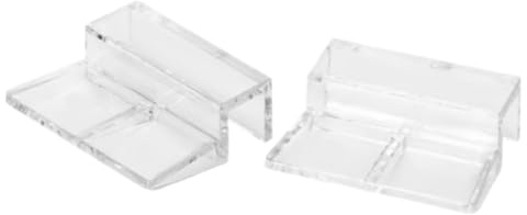 20 Stück Aquarium-Deckel-Clips, transparente Acryl-Aquarium-Abdeckungs-Clips, Halter Aquarium Kapuzenhalter für randlose Aquarium-Glasoberfläche, Kunststoff-Aquarium-Abdeckung (8mm)