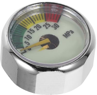 Milisten 30m Manomètre De Plongée Étanche avec Moniteur De Profondeur Lecteur De Pression pour Plongée Et Eau Profonde