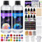 TOSUTO Resina Epossidica Trasparente Kit Principianti 600ml - Rapporto 1:1 Colla Resina Epoxy con Indurente per Creazione Gioielli Fai da Te, Legno, Decorazioni, Resinas per Creazioni