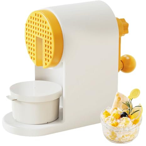 Trita Ghiaccio Manuale,Macchina Per Granita Tritaghiaccio A Mano - Attrezzo per Dessert Senza Elettricità Per Casa Picnic Ristoranti Caldo