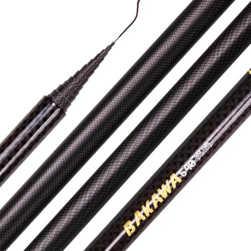 GBYUHAIJUN CañA De Pescar,CañA Pescar Caña de Pescar telescópica Stream Hand Pole Carpa 1,8/2,7/3,6/5,4/630CM Pesca portátil(4.5 M)