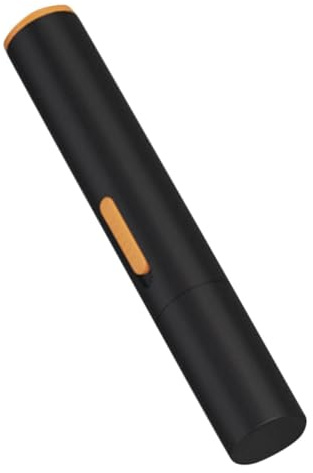 Elektrischer Nasenhaartrimmer für Herren, Wiederaufladbar, Präzise, Schwarz | Schmerzfreie Pflege mit ABS Gehäuse, Kompakt und Tragbar, für Reisen und Zuhause