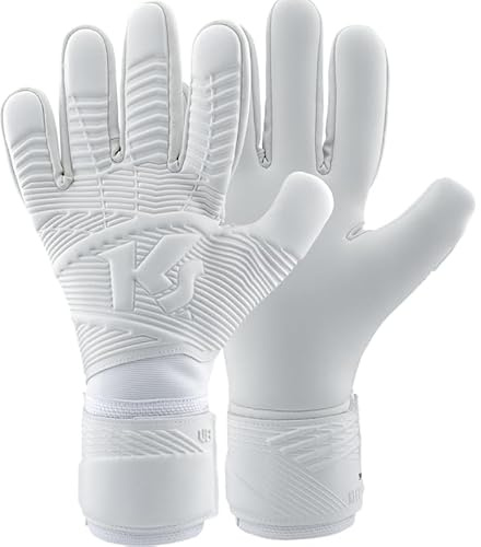 KEEPERsport Torwarthandschuhe Pro Rise NC, ohne Fingerschutz, Fußballhandschuhe Unisex, 3mm Claw, mit Lasche, Größen: 4-11