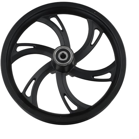 Mozzo ruota anteriore da 12 pollici per bici pieghevole da 12,5 pollici, ruota di ricambio in lega di alluminio per bici pieghevole, ruota anteriore leggera per scooter con mozzo compatibile con