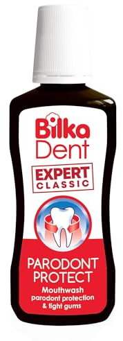 BilkaDent Expert Parodont Protect Bain de bouche avec complexe d'herbes 250 ml