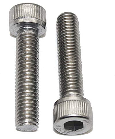 Zylinderschrauben mit Innensechskant M8x35 10 Stück | DIN 912 (ISO 4762), Zylinderkopfschrauben, Edelstahl A2 V2A
