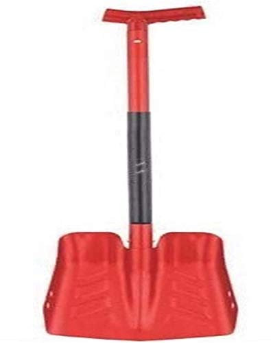 Shovel Pelles à Neige Pliable Pelle à Neige, Pelle de Survie Haut de Gamme extérieur Survie Pelle Pliante Camp Spade Outil réglable Pelle à Neige LQHZWYC (Color : Red)