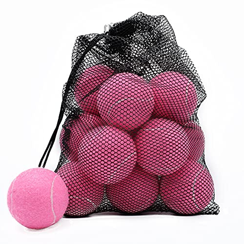 Magicorange Tennis Ball for Training & Pet Playing | Advanced Training,Durable Practice Balls,Pet Dog Playing Balls,Mesh Bag for Easy Transport,Beginner Friendly