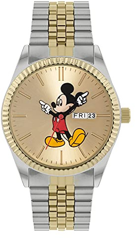 Disney Mickey Mouse MK8185 - Orologio da polso bicolore per bambini