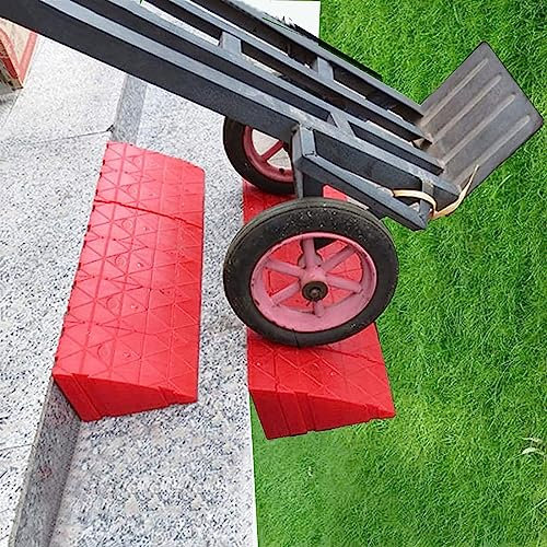 MKYOKO Rampe, Rampe de Seuil et de Trottoir pour Portes, Allées et Voitures (Taille : 12x14x20cm/4.7 * 5.5 * 7.8in)