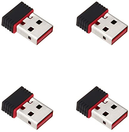 Hundnsney 4X Mini llave USB WiFi adaptador LAN 802.11/B Tarjeta de red sin 150Mbps, 750069665