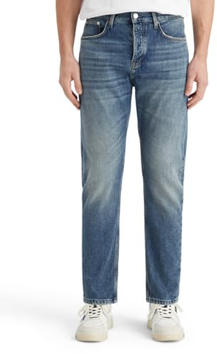 Core – Dean Loose Tapered Fit-jeans, Blå nätter 410, 34W / 32L