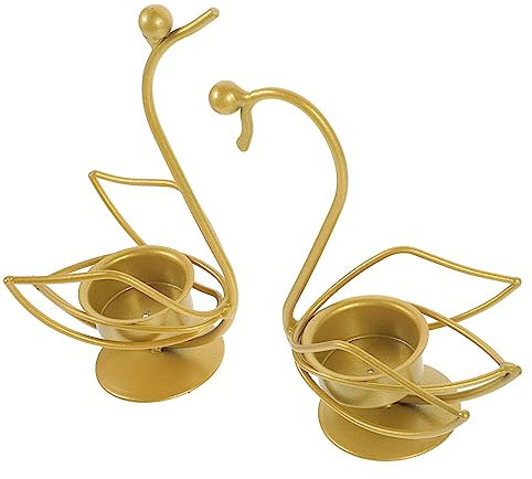 BESTOYARD 2stücke Romantische Kerzenhalter Skandinavischen Stil Elegante Dekoration Für Hochzeiten Dinnerpartys Und Wohnräume Perfektes Für Besondere Anlässe