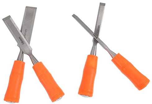 NIYANGLE 4 Piezas Cincel Para Trabajar La Madera Herramienta Rotativa Herramienta De Escultura Herramienta Para Trabajar La Madera Herramientas De Tallado Cincel Martillo Herramientas De